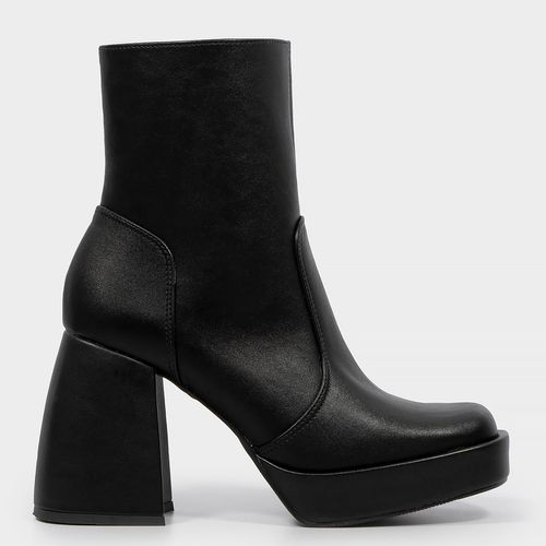 Ankle Boot Meia Pata