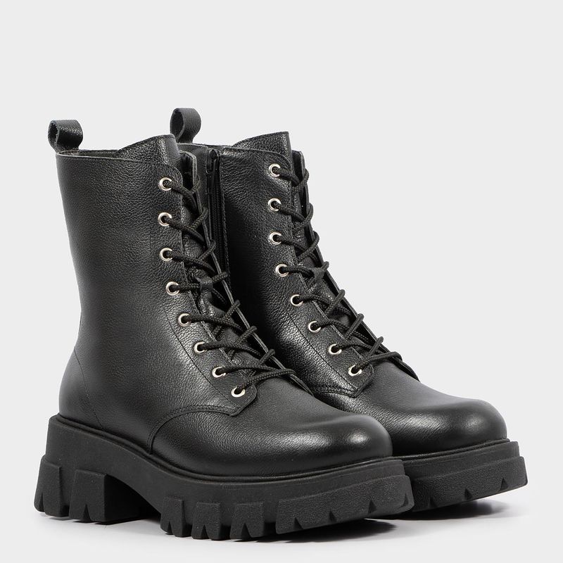 Bota coturno feminina store constance