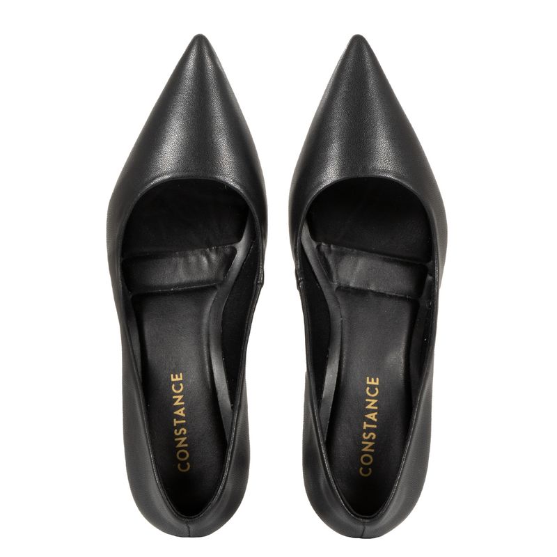 Scarpin hot sale preto constance