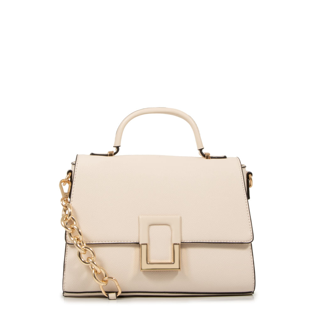 Bolsa Feminina Transversal Tiracolo Crshoes Branco