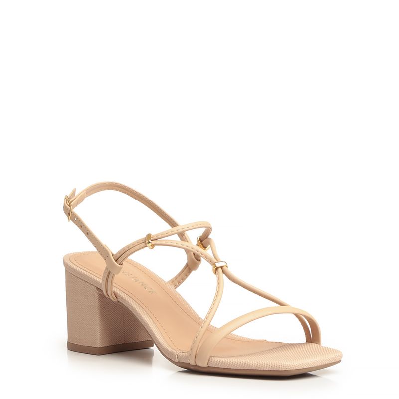 Sandalia hot sale nude constance