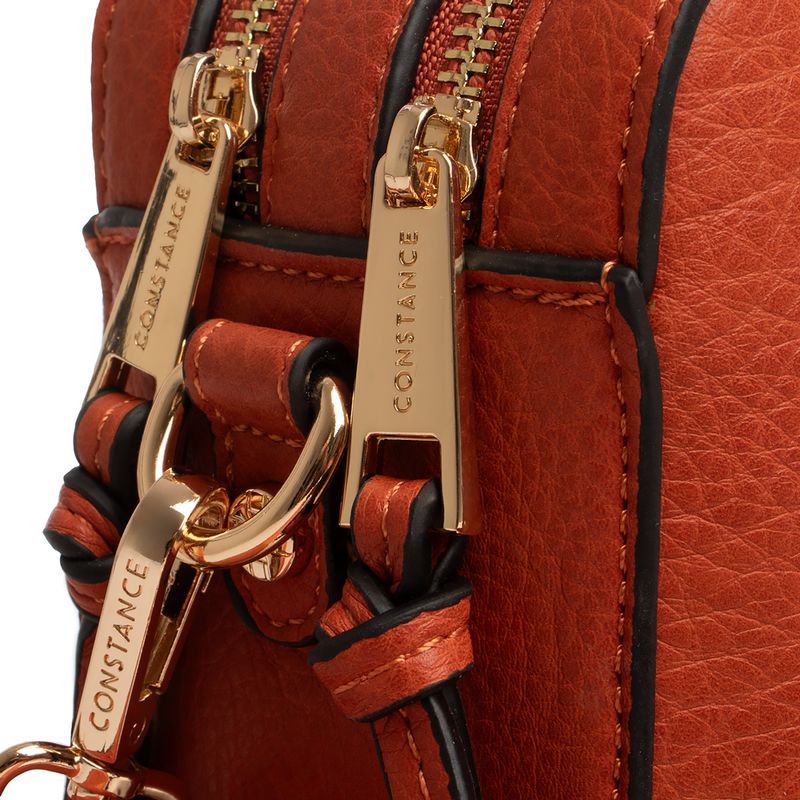 Bolsa Ocre Tiracolo - Constance Calçados