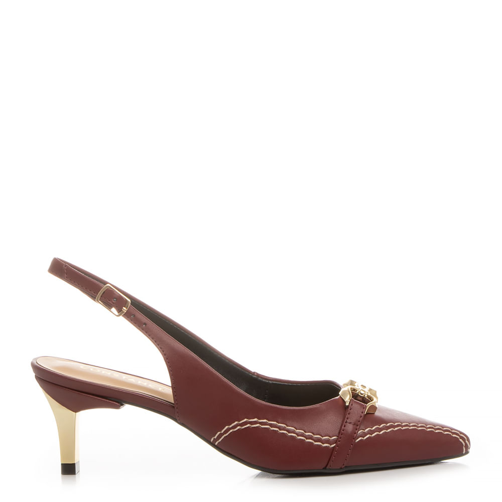 Scarpin Sapatos Constance 2019 Scarpin Salto Bloco Sapatos Scarpins  Sapatinho De Luxo Scarpin