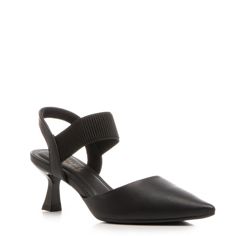 Scarpin Preto Comfort - Constance Calçados