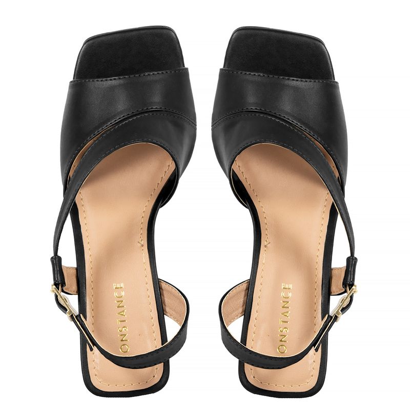 Self Shoes Constance Promocao Calcados Femininos Sandália Preta