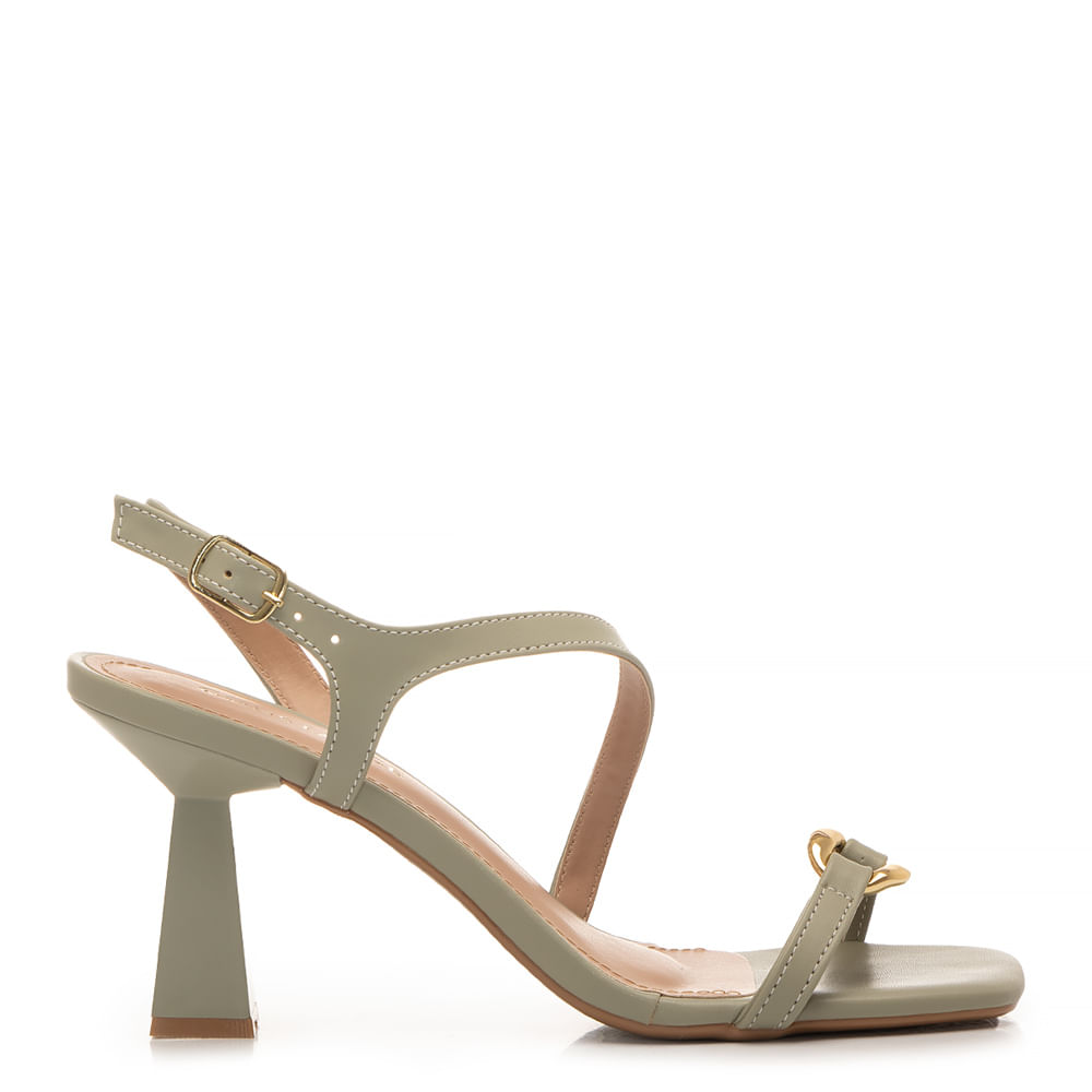 Constance Calçados Sandalias Na Cor Prata Para Festa Sandália De