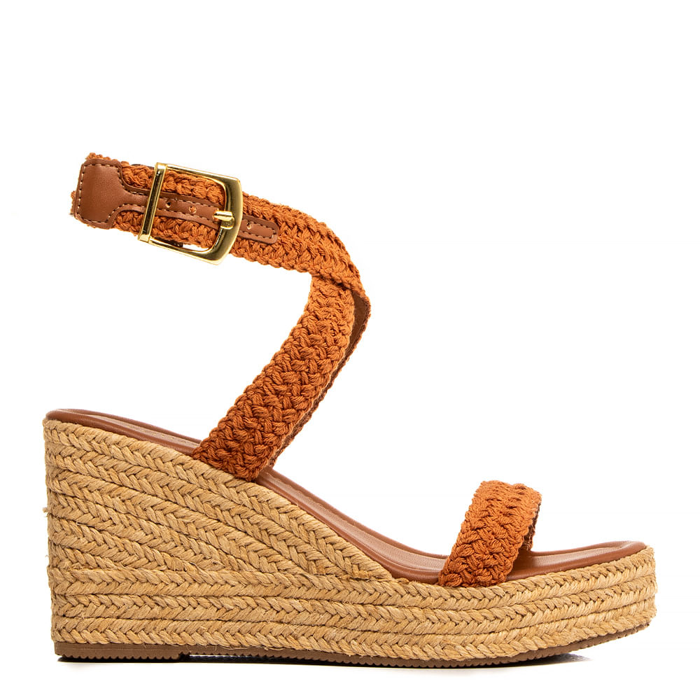 Constance Calçados Sandalia Spikes Sandália Bronze Tiras Spikes