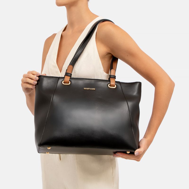 Bolsa Shopping Preto - Constance Calçados Bolsa Shopping Preto - Constance Calçados