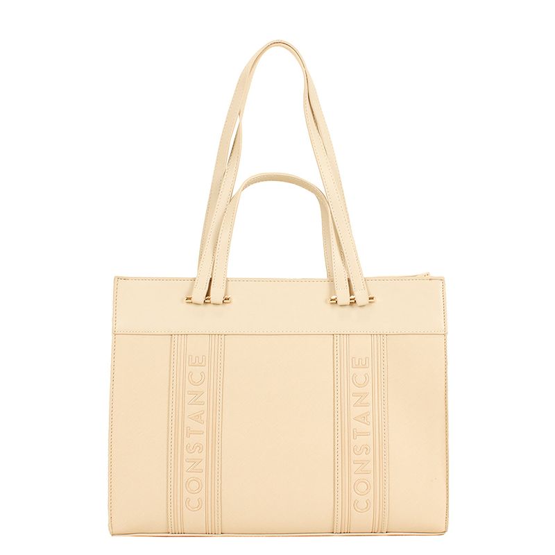 Bolsa Tote Bege - Constance Calçados