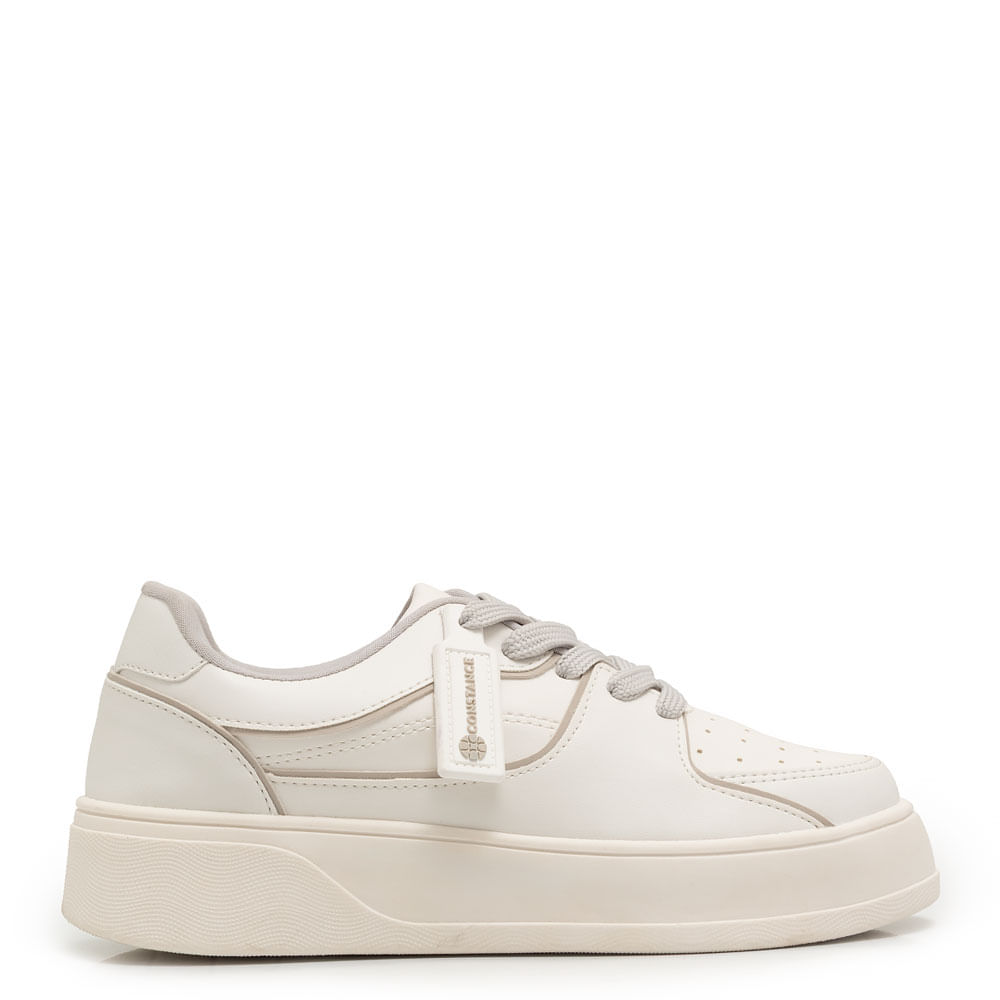 Sapato Feminino Tenis Branco Prego Furos Tenis Branco Feminino
