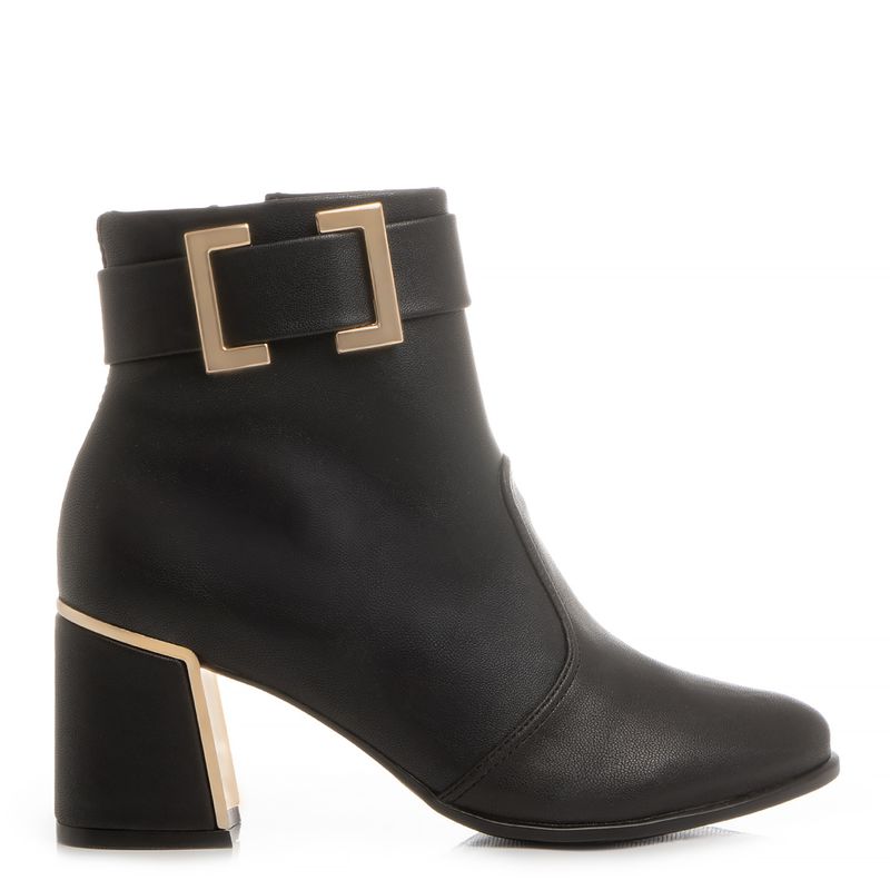 Bota Cano Curto Botas Loja Constance Bota Preta Ankle Boot