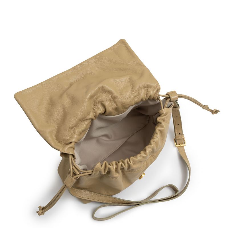 Bolsa Tiracolo Couro Fivela Verde - Constance Calçados