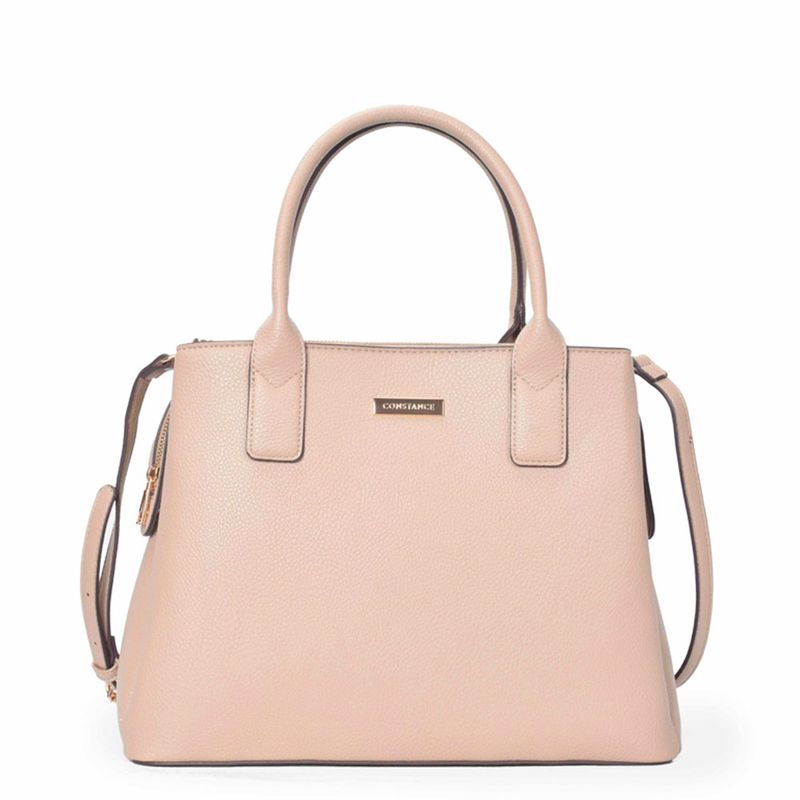 Bolsa Tote Clássica Bege - Constance Calçados