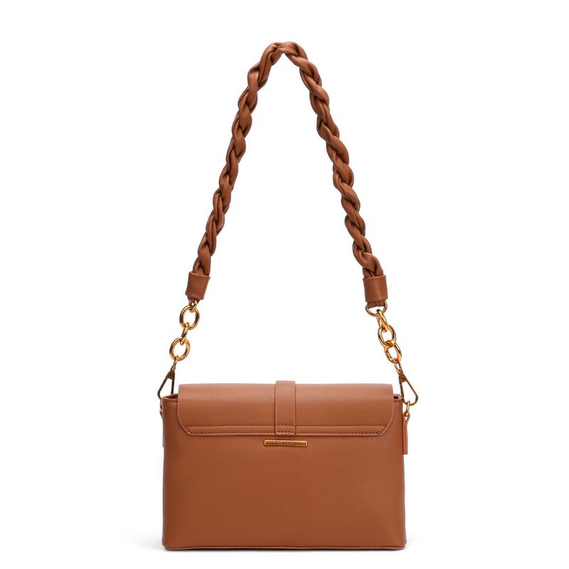 Bolsa Alça Torcida Caramelo - Constance Calçados