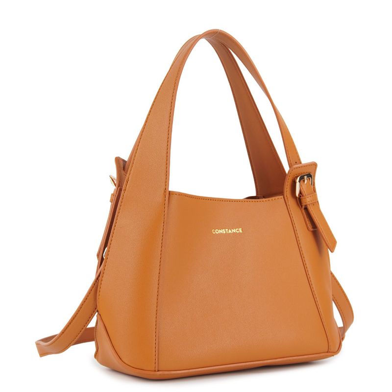 バッグ Bolsa Tiracolo Fivela Laranja - Constance Calçados