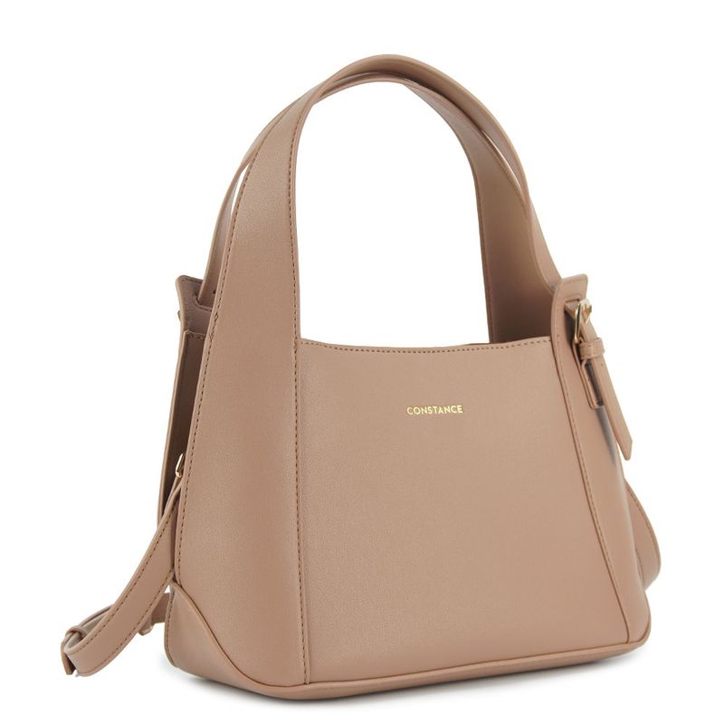 ちな Bolsa Tiracolo Fivela Nude - Constance Calçados