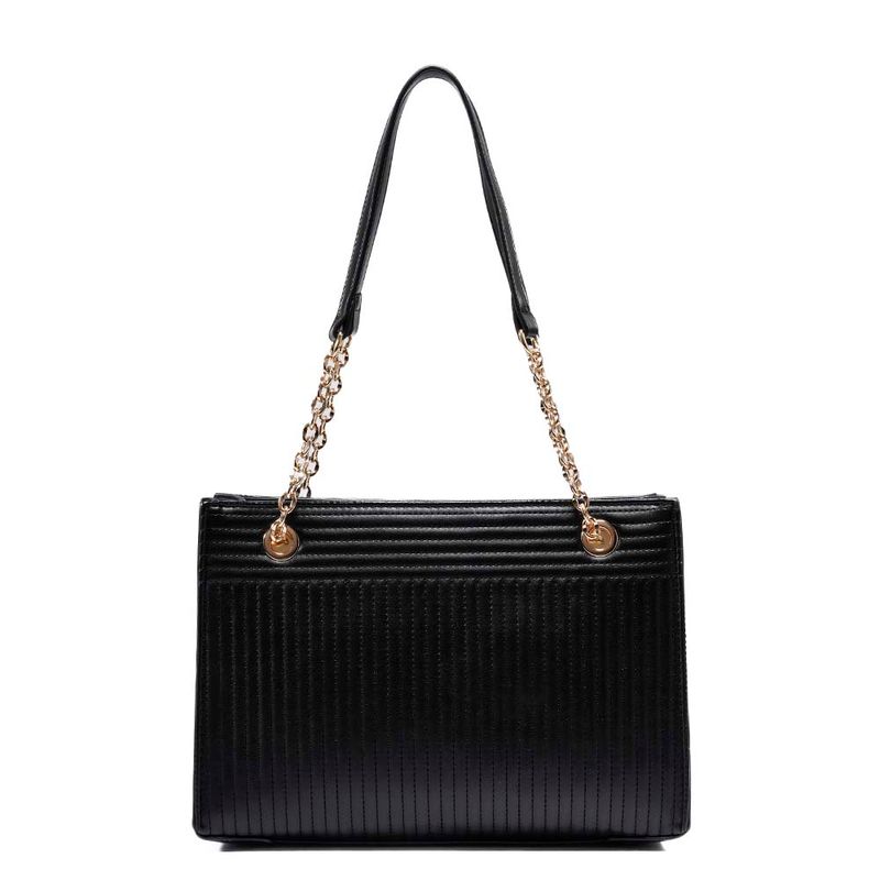Bolsa Tote Laço Preta - Constance Calçados