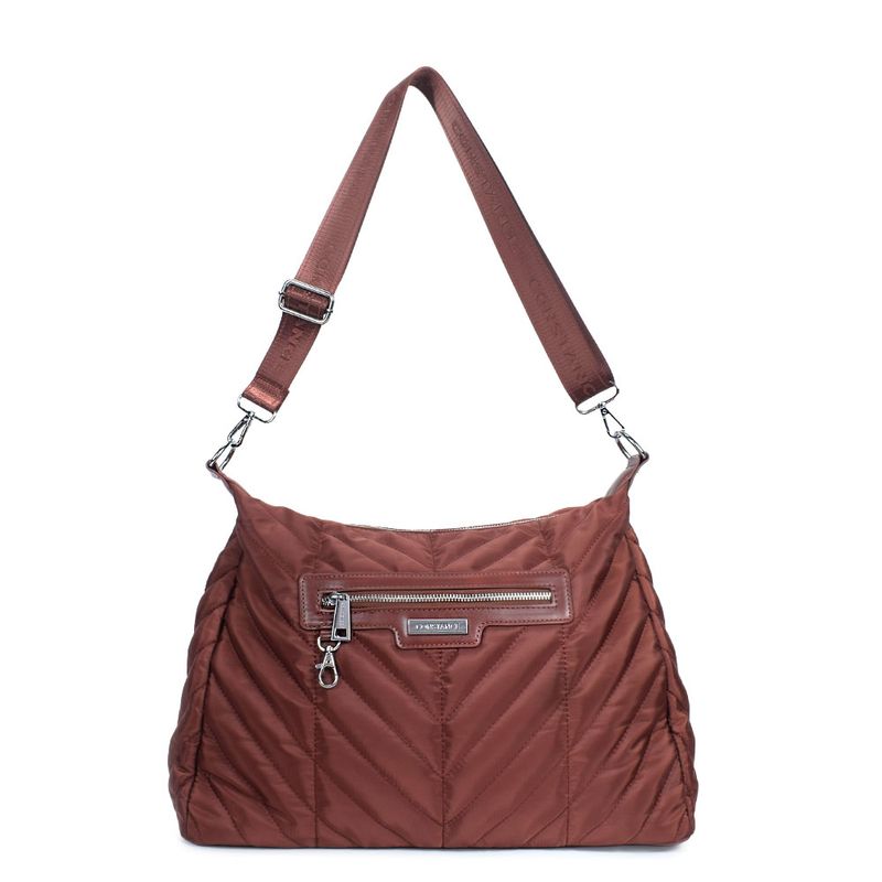 SOL Nylon Two-tone Waist Bag BROWN ブラウン SOL Nylon Two-tone Waist Bag BROWN ブラウン SOL / soonerorlater