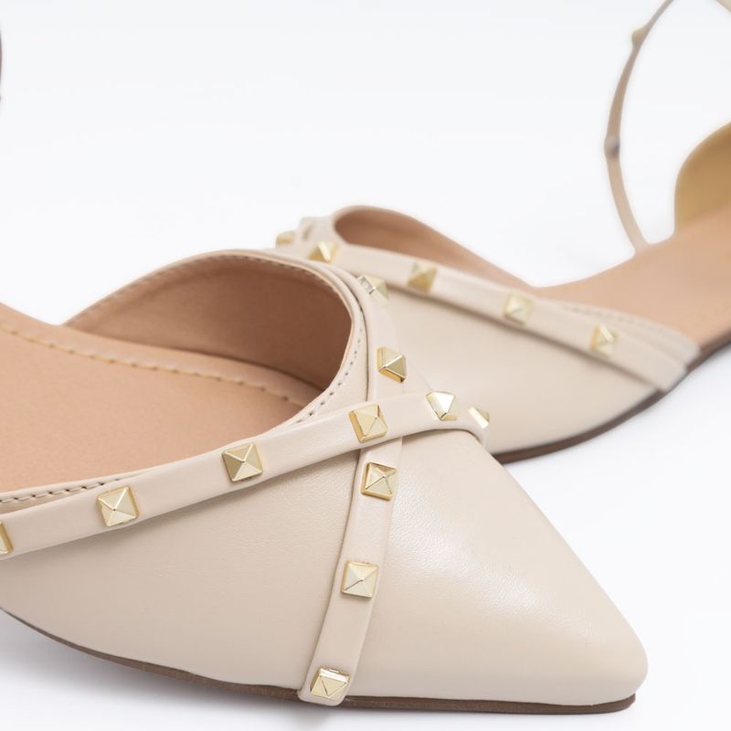 Sapatilha Off White Spikes - Constance Calçados