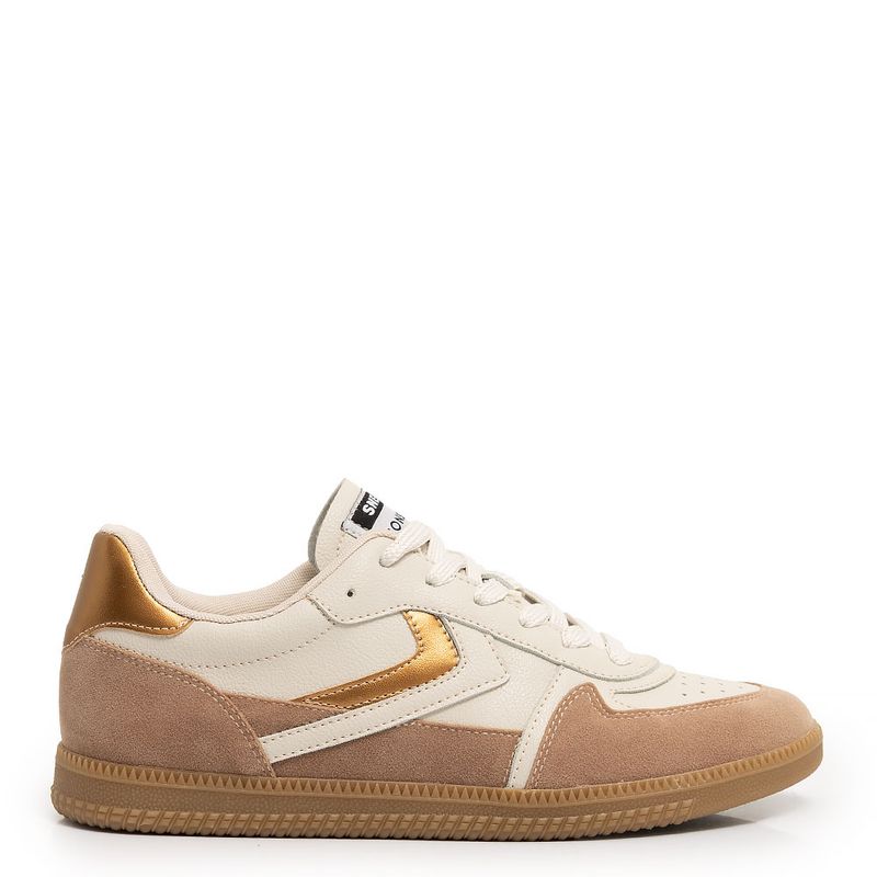 Tênis Off White Multi Materiais - Constance Calçados
