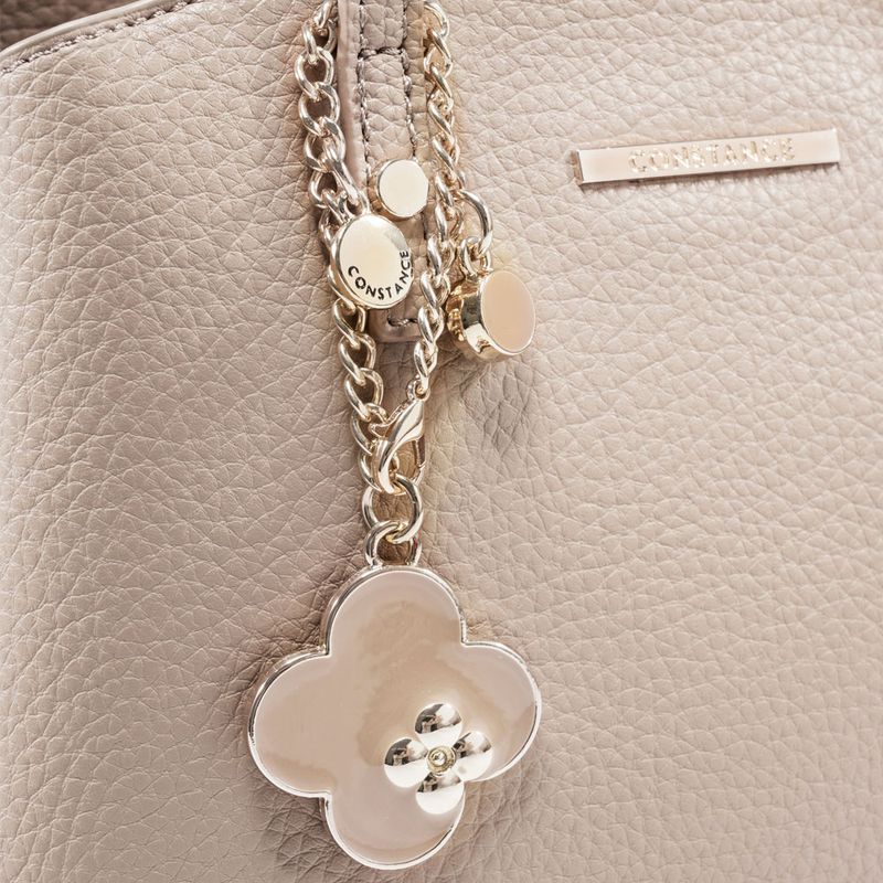 Mini Shopping Chaveiro Off White - Constance Calçados