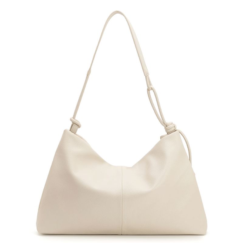 Bolsa Hobo Alça Cordão Off White - Constance Calçados